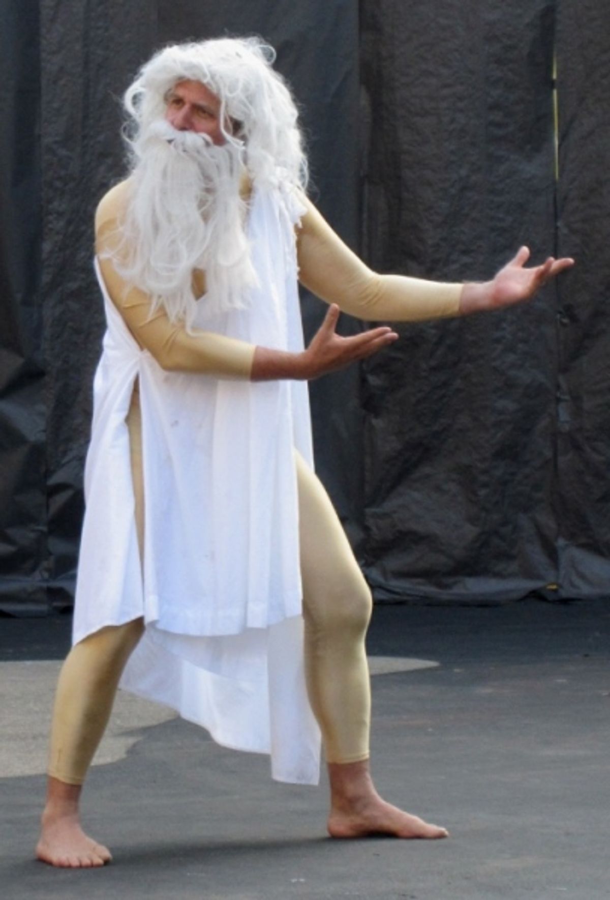 Director M. Greenfield briefly appears as 'The Ghost of Sophocles.' at 