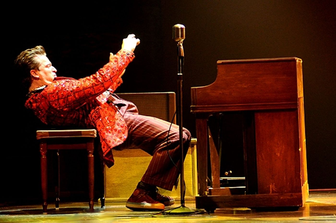 Photo Coverage: Jerry Lee Lewis Joins MILLION DOLLAR QUARTET  Image
