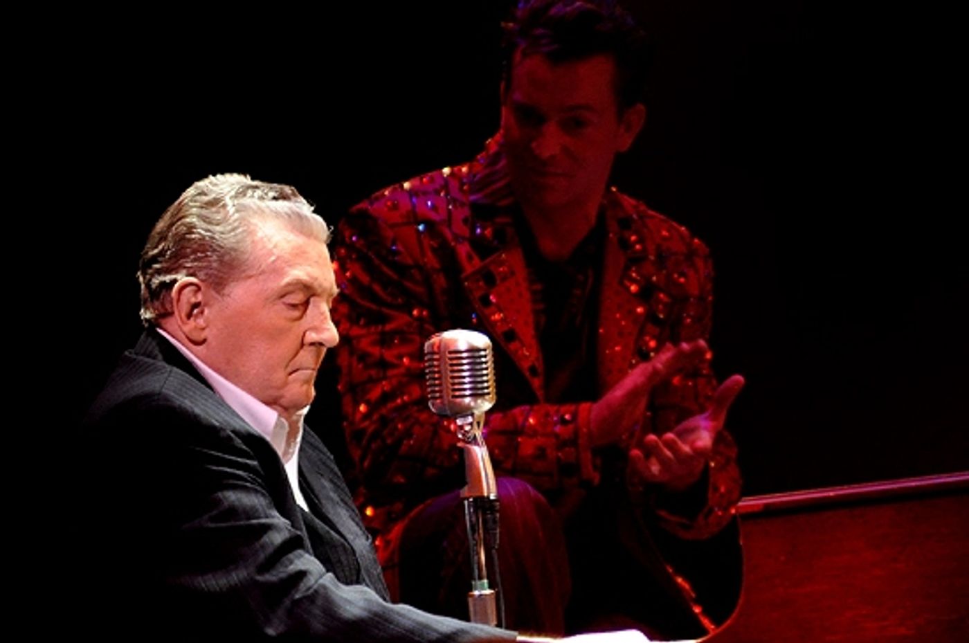 Photo Coverage: Jerry Lee Lewis Joins MILLION DOLLAR QUARTET Photo Coverage: Jerry Lee Lewis Joins MILLION DOLLAR QUARTET Image