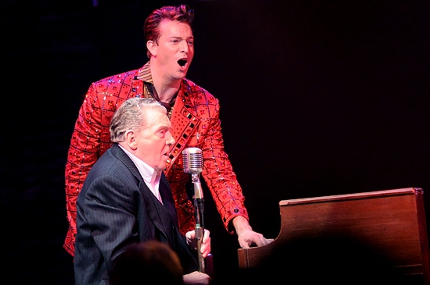 Photo Coverage: Jerry Lee Lewis Joins MILLION DOLLAR QUARTET Photo Coverage: Jerry Lee Lewis Joins MILLION DOLLAR QUARTET Image