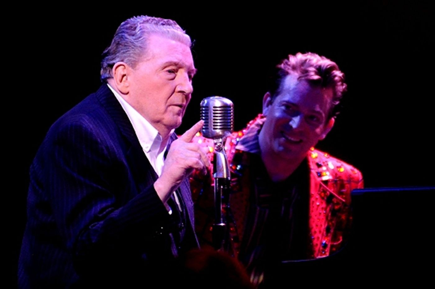Photo Coverage: Jerry Lee Lewis Joins MILLION DOLLAR QUARTET Photo Coverage: Jerry Lee Lewis Joins MILLION DOLLAR QUARTET Image