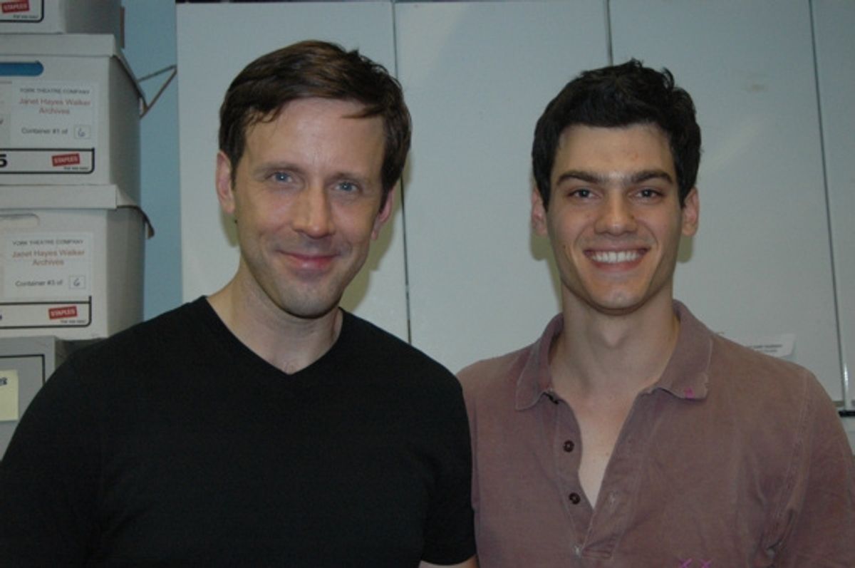 Lewis Cleale and Robert Lenzi at 