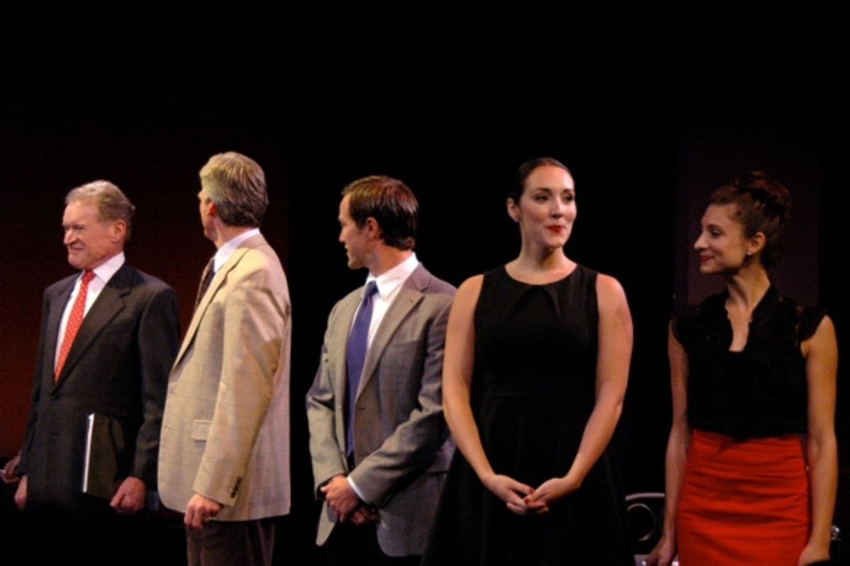 Charles Kimbrough, Tom Galantich, Brian Hissong,  Adriana McPhee and Julie Kotarides at 