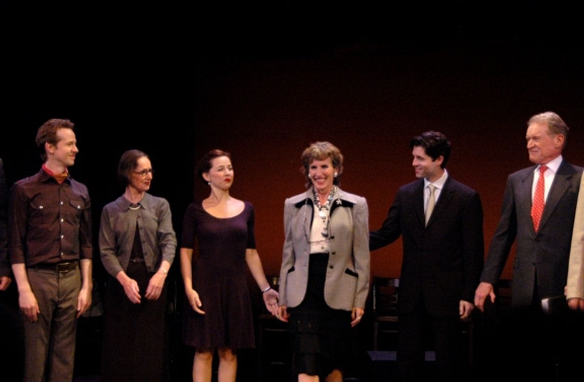 David Turner, Susan Blommaert, Jessica GrovÃ'Â©, Andrea Marcovicci, Peter Lockyer, and Charles Kimbrough  at 