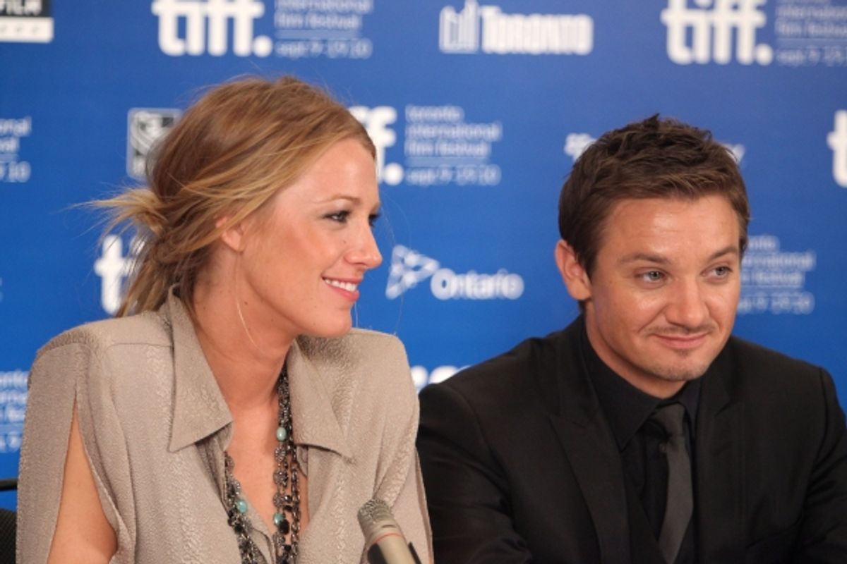 Blake Lively and Jeremy Renner at 