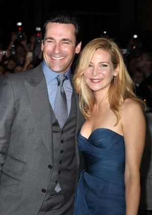 Jon Hamm and Jennifer Westfeldt Photo
