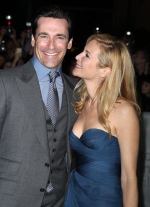 Jon Hamm and Jennifer Westfeldt Photo