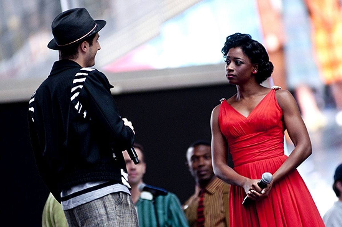 Bryan Fenkart & Montego Glover at 