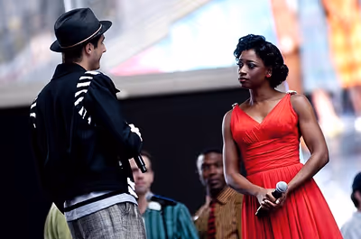 Bryan Fenkart & Montego Glover Photo