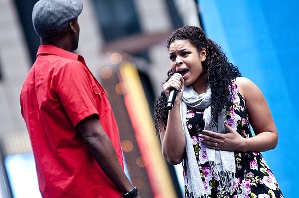 Clifton Oliver & Jordin Sparks Photo