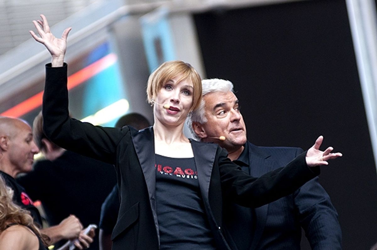 Charlotte d'Amboise & John O'Hurley  at 