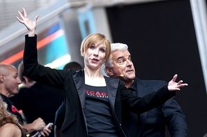 Charlotte d'Amboise & John O'Hurley  Photo