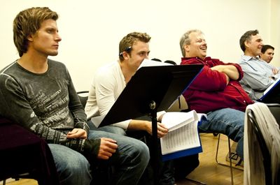PJ Griffith, James Snyder, Eric Leviton and Kevin Pariseau Photo