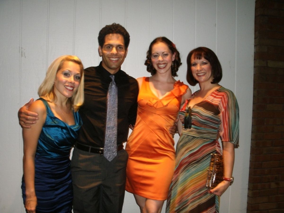 Nina Fluke, Brandon Koller, Laura E. Taylor and Ericka Mac at 
