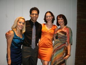 Nina Fluke, Brandon Koller, Laura E. Taylor and Ericka Mac @ BroadwayWorld Nina Fluke, Brandon Koller, Laura E. Taylor and Ericka Mac Photo