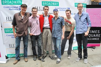 Lance Guest, Robert Britton Lyons, Eddie Clendening, Larry Lelli, Levi Kreis and Core Photo