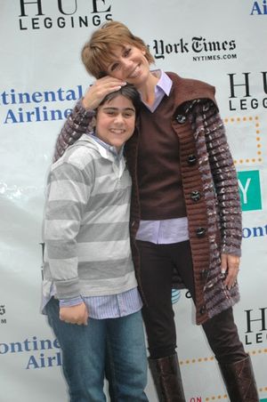 Beth Leavel and Matthew Gumley from Elf Photo