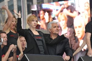 Charlotte d'Amboise and John O'Hurley from Chicago Photo