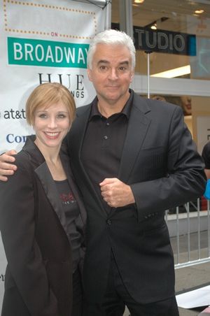 Charlotte d'Amboise and John O'Hurley   Photo