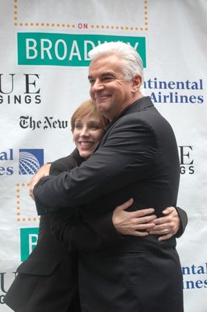 Charlotte d'Amboise and John O'Hurley   Photo