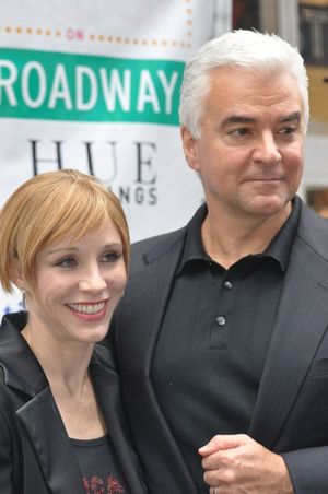 Charlotte d'Amboise and John O'Hurley   Photo