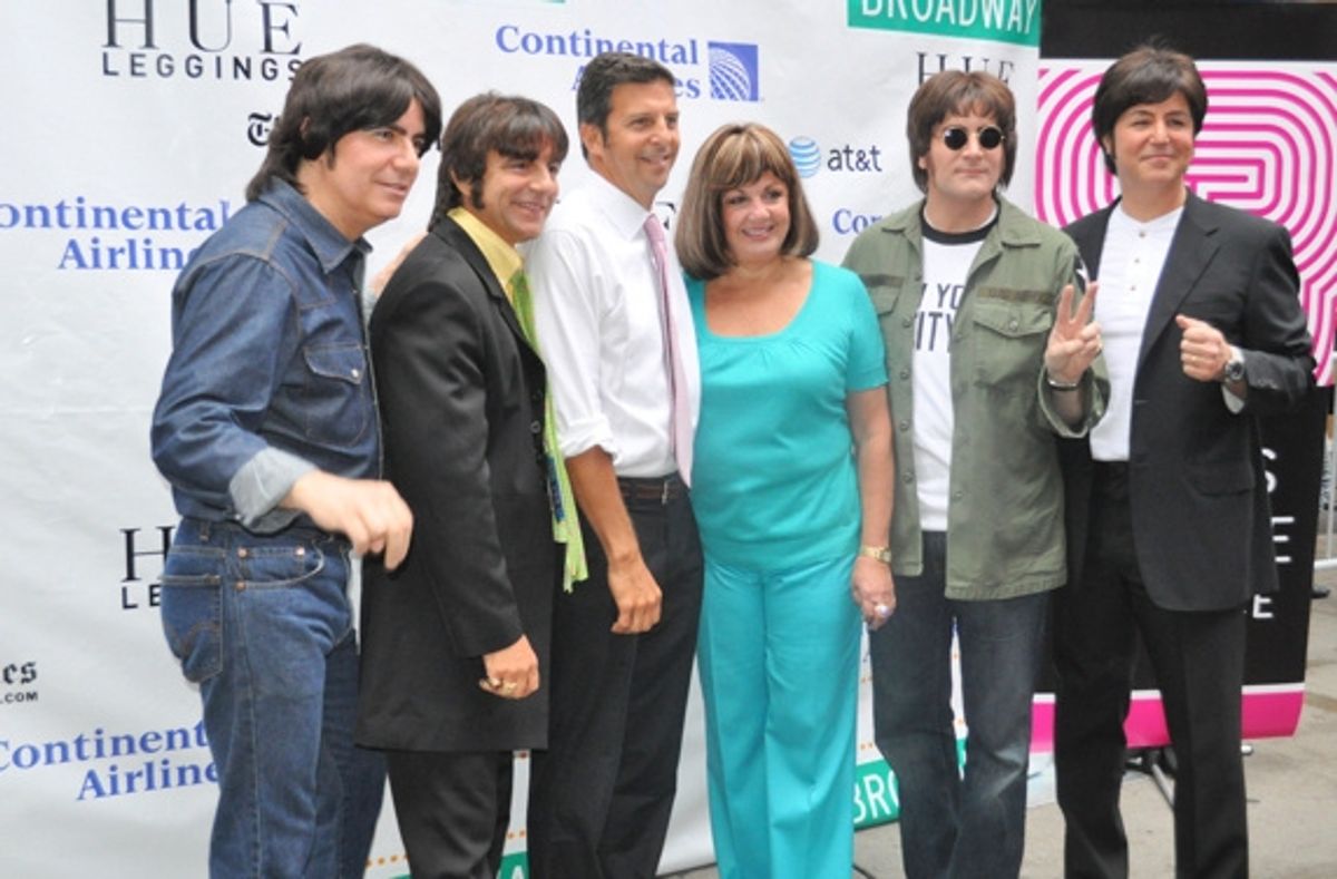 Joe Bithorn, Ralph Castelli, Tim Tompkins, Charlotte St. Martin, Steve Landes and Joey Curatolo at 