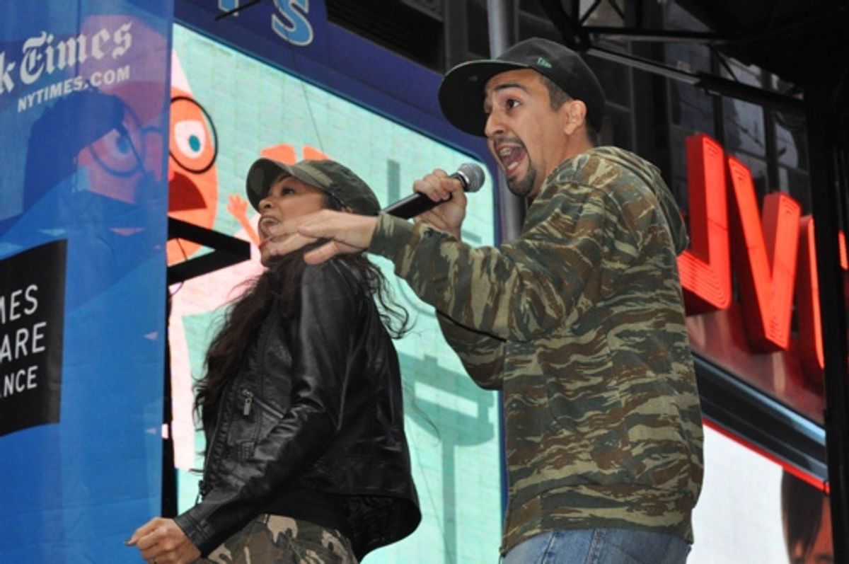 Karen Olivo and Lin-Manuel Miranda close out this years show at 