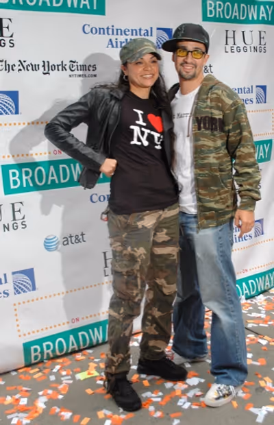 Karen Olivo and Lin-Manuel Miranda Photo