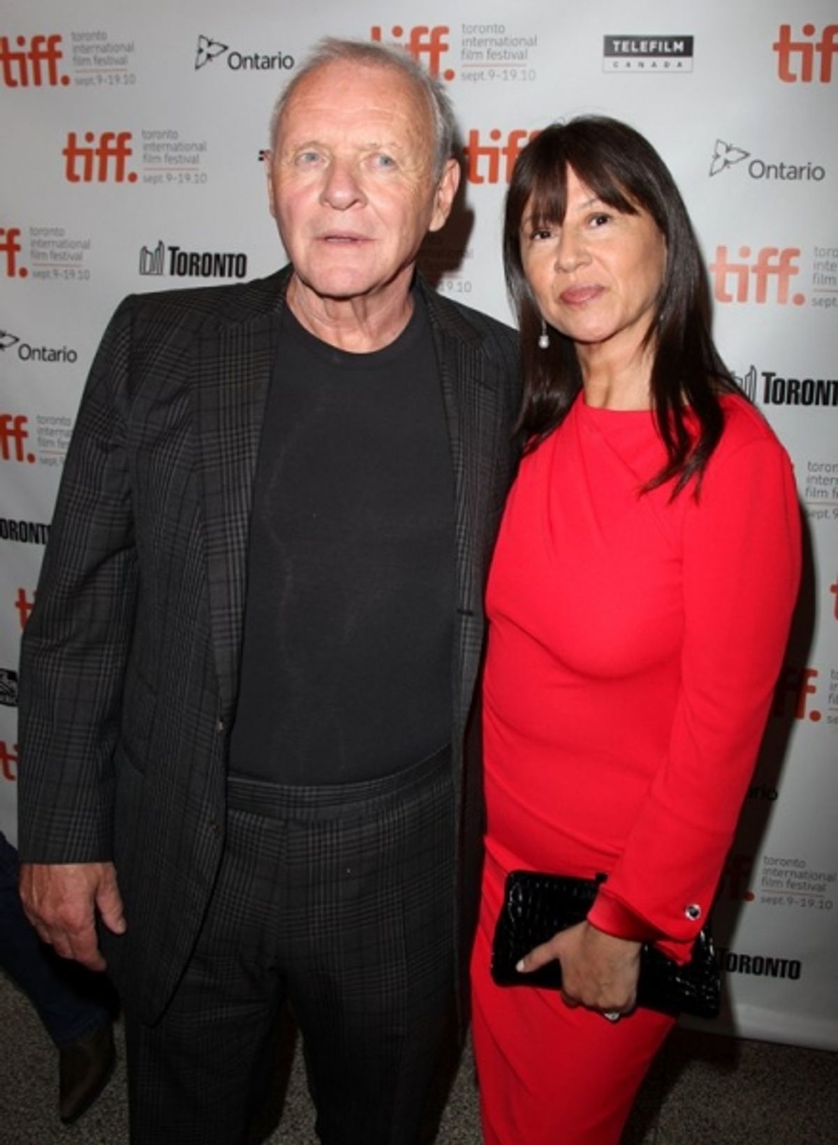 Anthony Hopkins and Stella Arroyave  at 