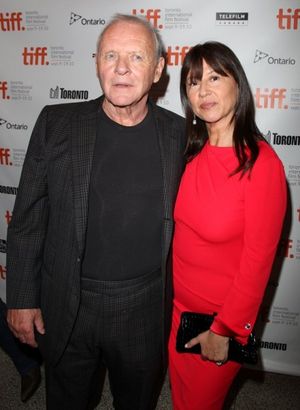 Anthony Hopkins and Stella Arroyave @ BroadwayWorld Anthony Hopkins and Stella Arroyave Photo