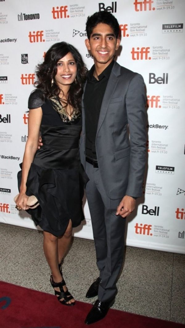 Freida Pinto and Dev Patel Photo