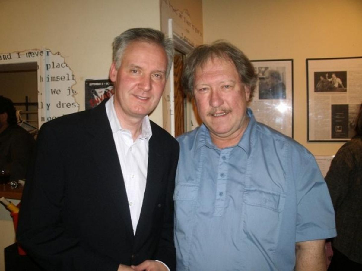 Steven Peterson and Russ Tutterow at 