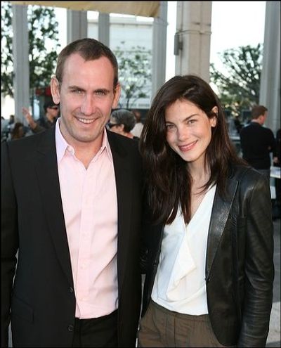Peter White (L) and Michelle Monaghan  Photo