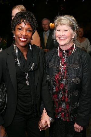 Charlayne Woodard (L) and cast member Judith Ivey  Photo