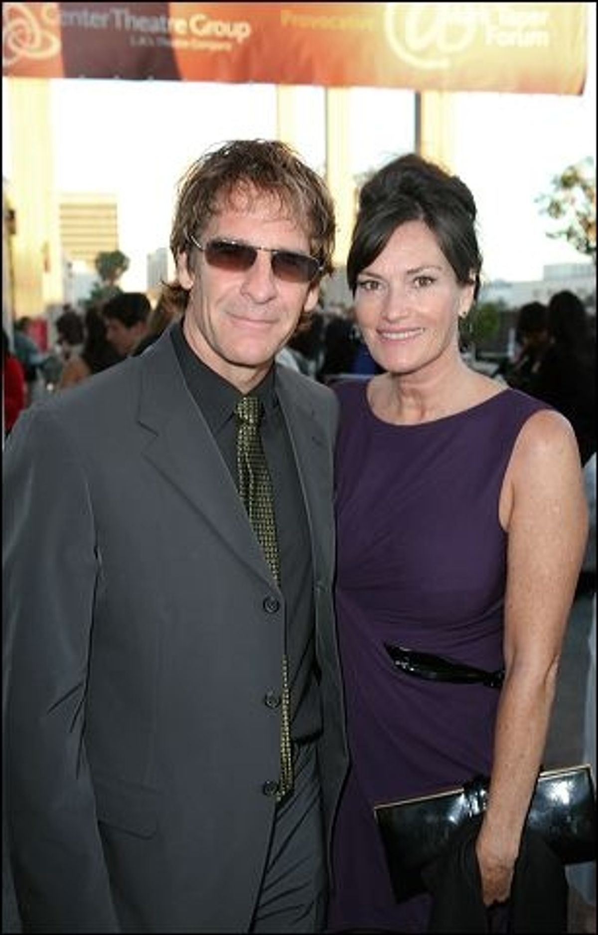Scott Bakula (L) and Chelsea Field  at 