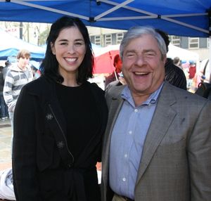  Sarah Silverman and BP Markowitz Photo