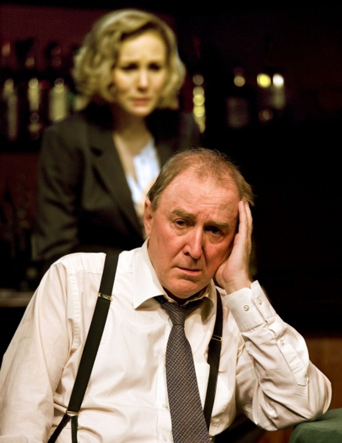 Nancy Carroll and Dermot Crowley at 