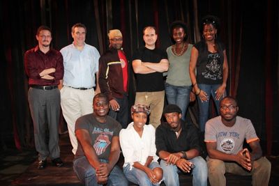 David Brown, Jr., Shannon A.L. Dorsey, Daniel Morgan Shelley, David King (L-R back ro Photo