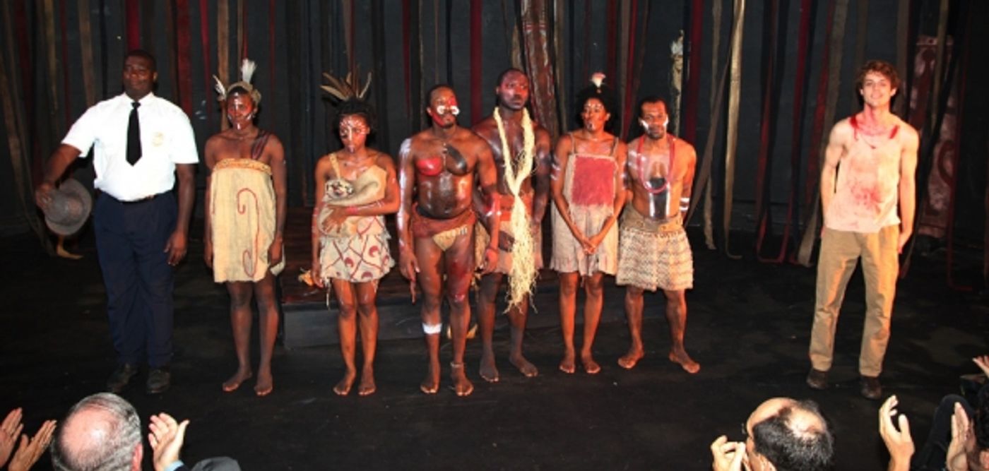 Photo Flash: Christopher Stokes At Opening Of The Man Who Ate Michael Rockefeller Photo Flash: Christopher Stokes At Opening Of The Man Who Ate Michael Rockefeller Image