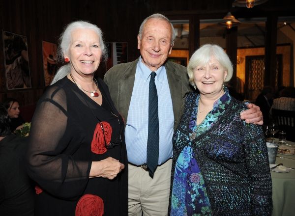 Anne Keefe, Westport Country Playhouse artistic advisor, A. R. Gurney, playwright, wh Photo