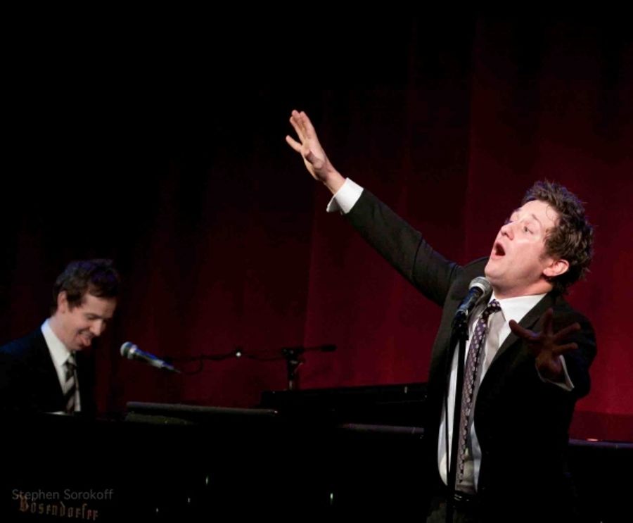 Photo Flash: Christopher Fitzgerald Performs at Birdland Image