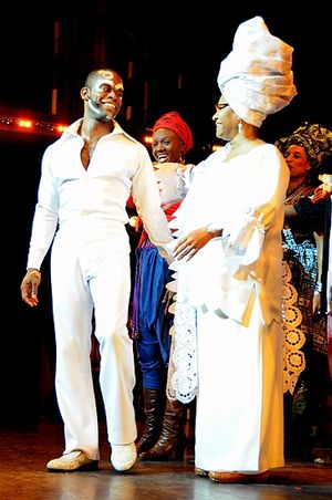 Sahr Ngaujah & Patti LaBelle Photo