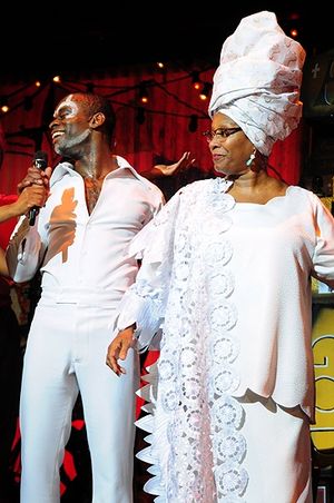 Sahr Ngaujah & Patti LaBelle Photo