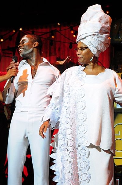 Sahr Ngaujah & Patti LaBelle Photo