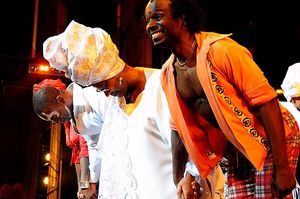 Sahr Ngaujah & Patti LaBelle Photo