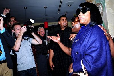 Sahr Ngaujah & Patti LaBelle Photo