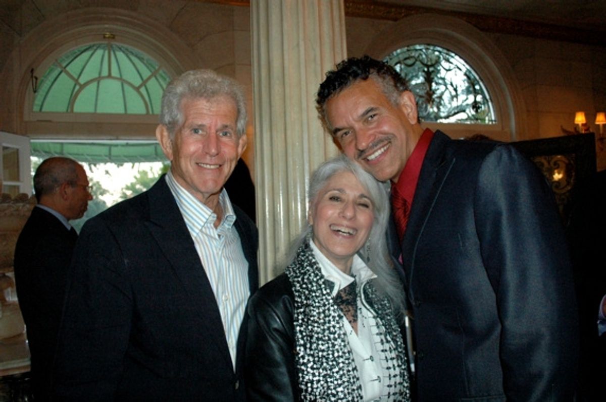 Tony Roberts, Jamie deRoy and Brian Stokes Mitchell at 