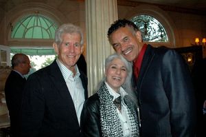 Tony Roberts, Jamie deRoy and Brian Stokes Mitchell Photo