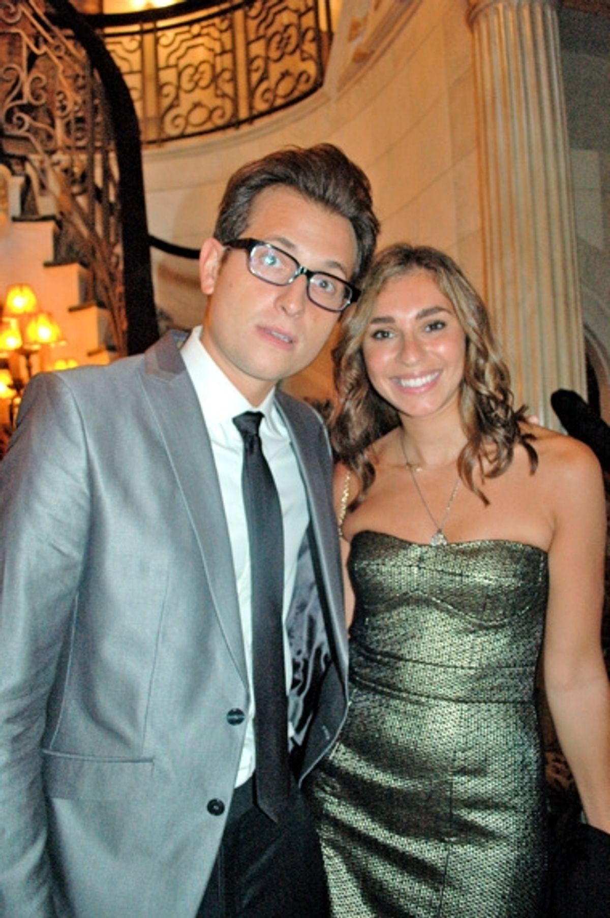 Peter Cincotti and Jasmine Caccamo at 