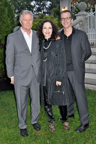 Chris Caulkins, Bebe Neuwirth and Tim Pinckney (Actors Fund) Photo